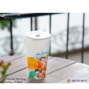 Ly sứ Sum Vầy 500ml