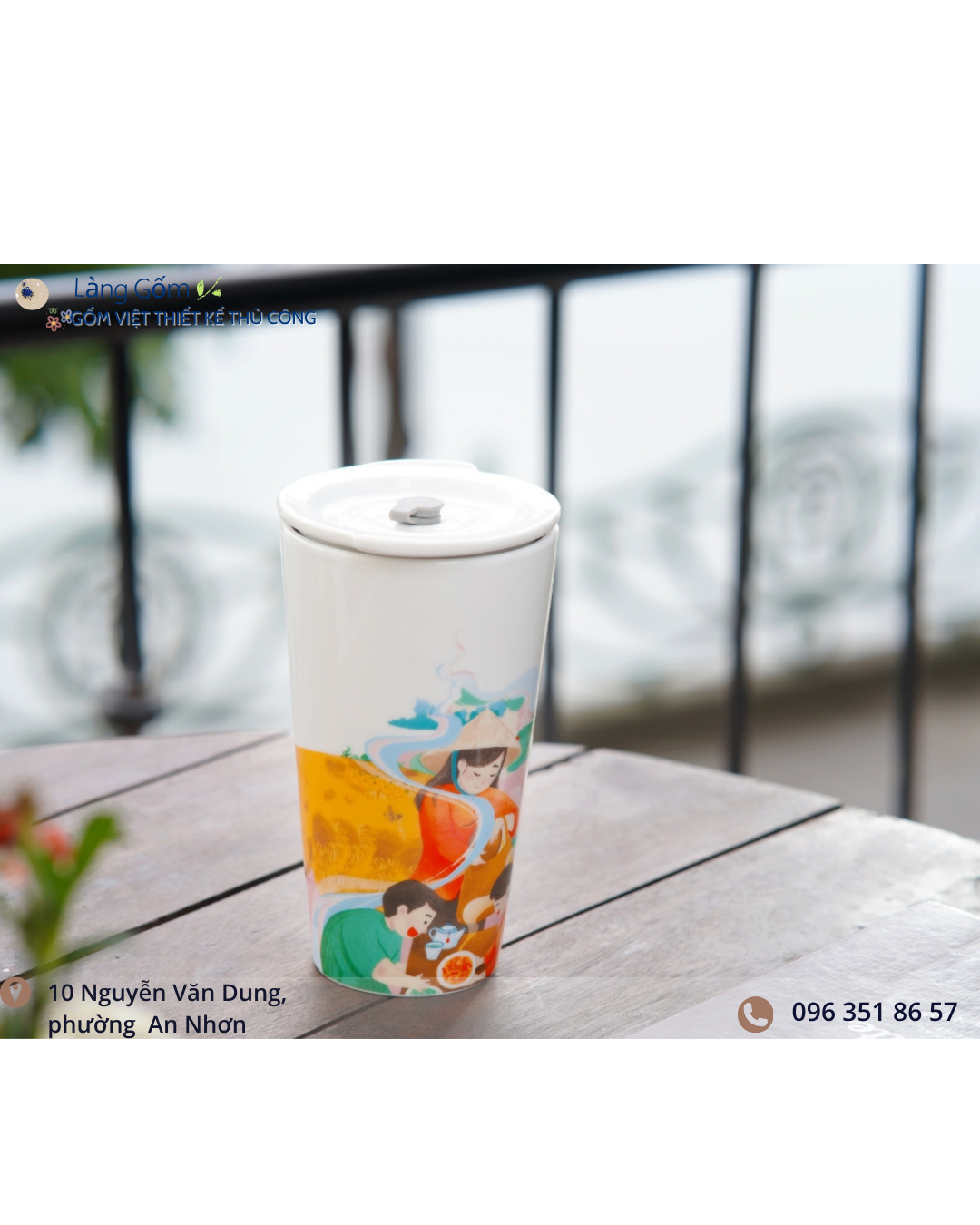 Ly sứ Sum Vầy 500ml