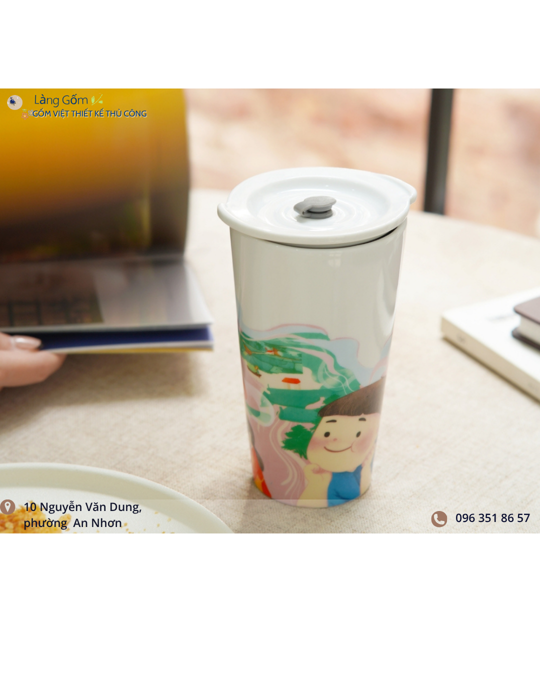 Ly sứ Sum Vầy 500ml - Ảnh 2