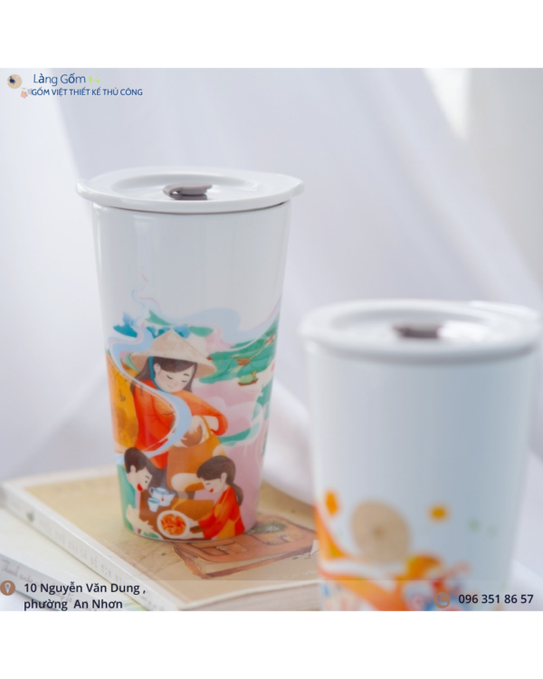 Ly sứ Sum Vầy 500ml